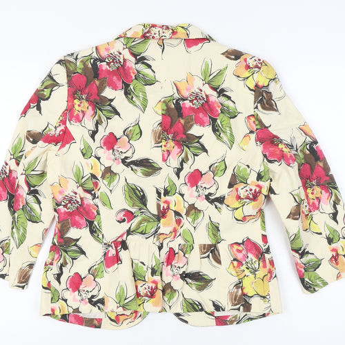 Phase Eight Women’s Multicolour Floral Blazer Size 14