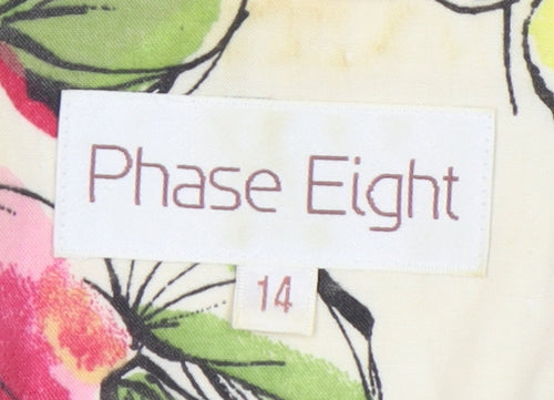 Phase Eight Women’s Multicolour Floral Blazer Size 14