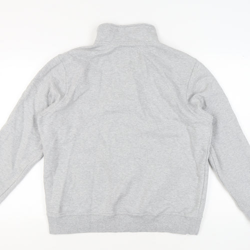 Crew Clothing Men’s Grey 1/4 Zip Sweatshirt XL