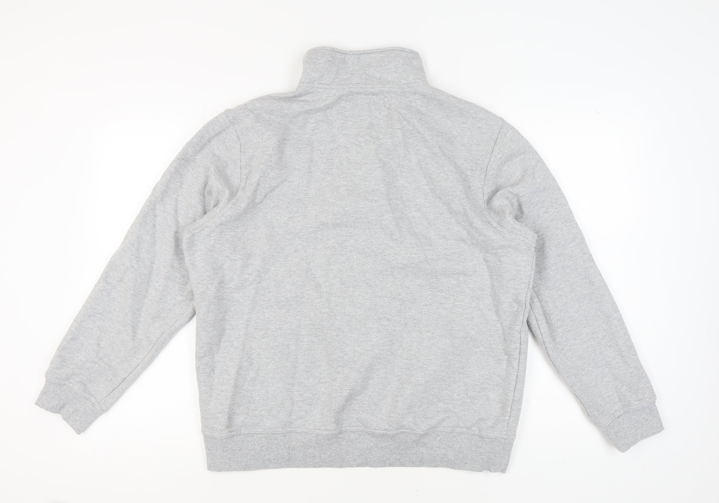 Crew Clothing Men’s Grey 1/4 Zip Sweatshirt XL