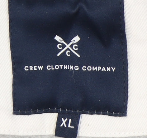 Crew Clothing Men’s Grey 1/4 Zip Sweatshirt XL