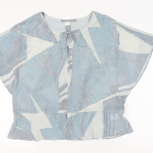 Poetry Women's Multicoloured Silk Blouse Size 18