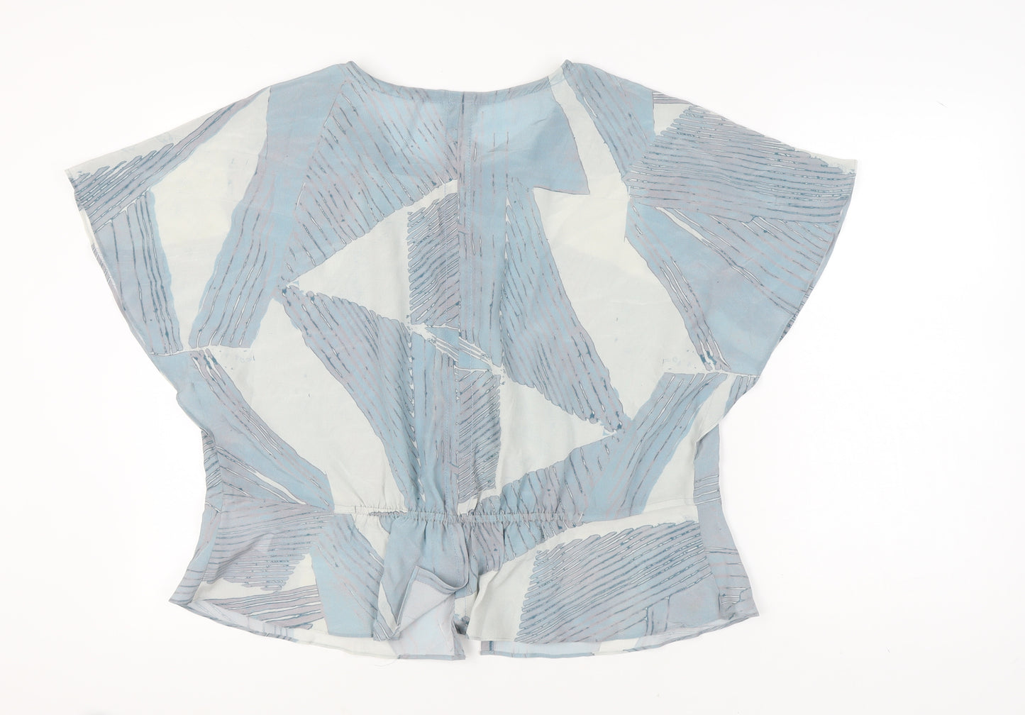 Poetry Women's Multicoloured Silk Blouse Size 18