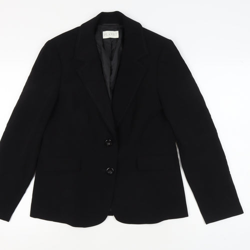 Planet Women's Black Blazer, Size 12, Elegant Workwear