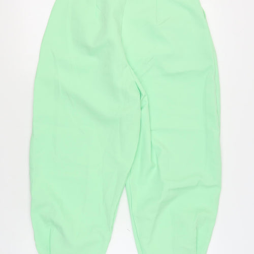 New Favori Women's Green Trousers M, Buttoned Casual Fit