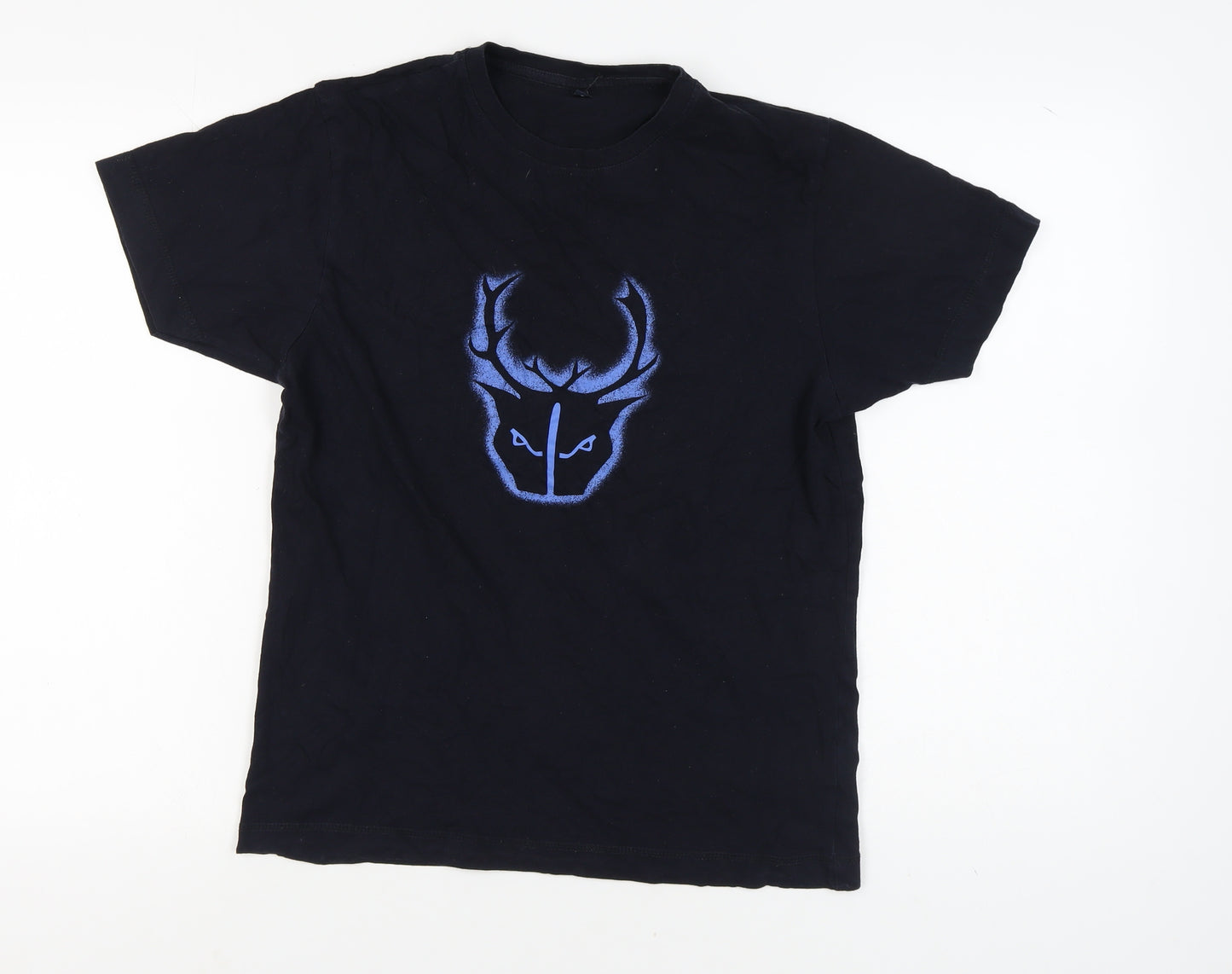 Continental Men's S Black Graphic Print T-Shirt
