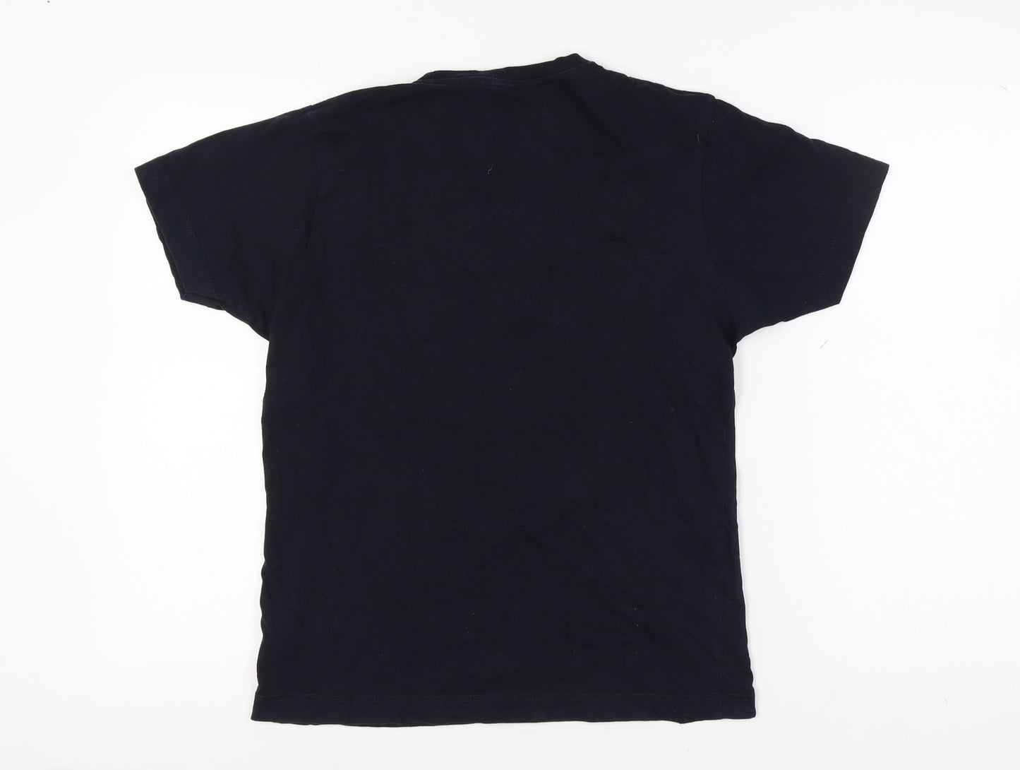 Continental Men's S Black Graphic Print T-Shirt