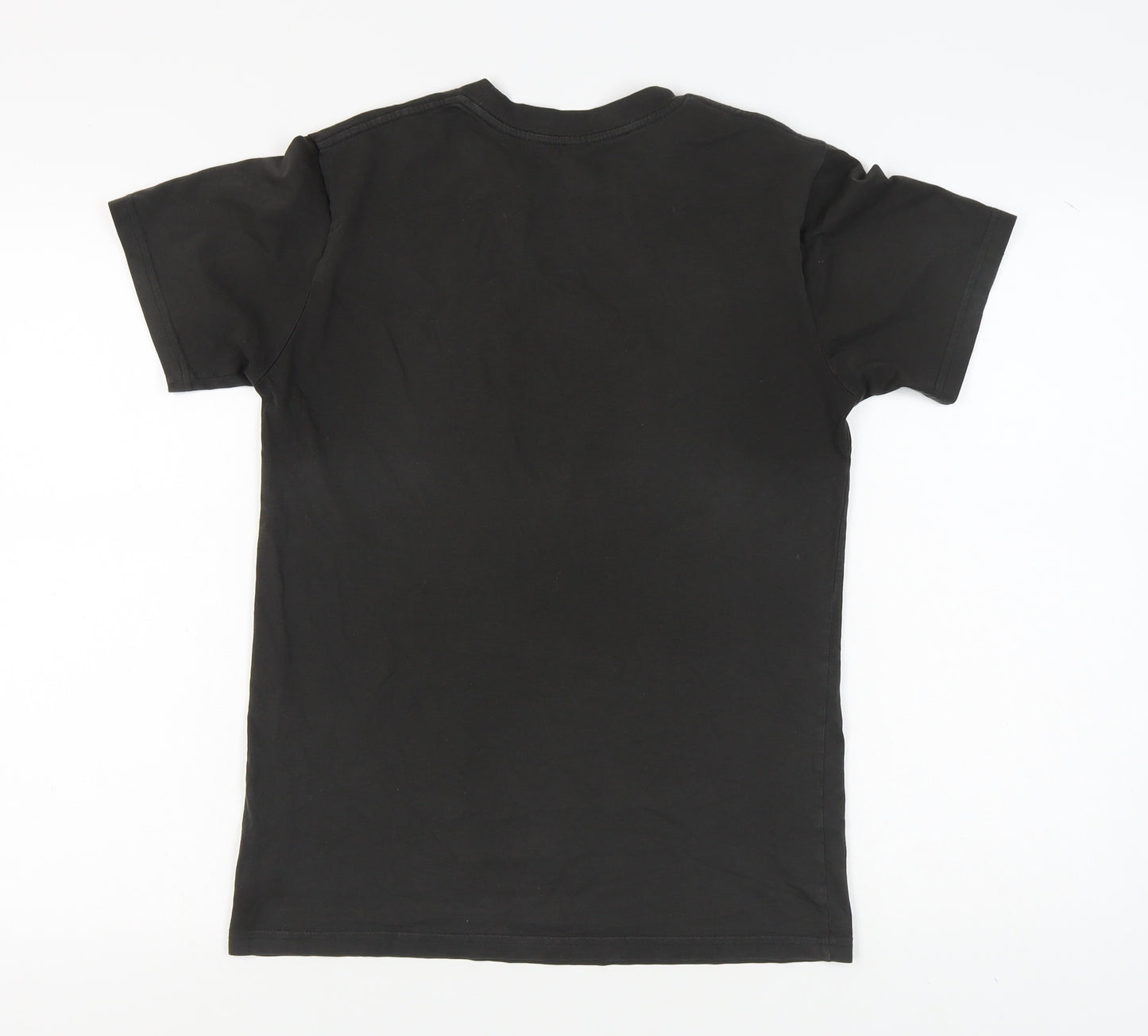 AS Colour Men's Black Fitness T-Shirt S Graphic Logo