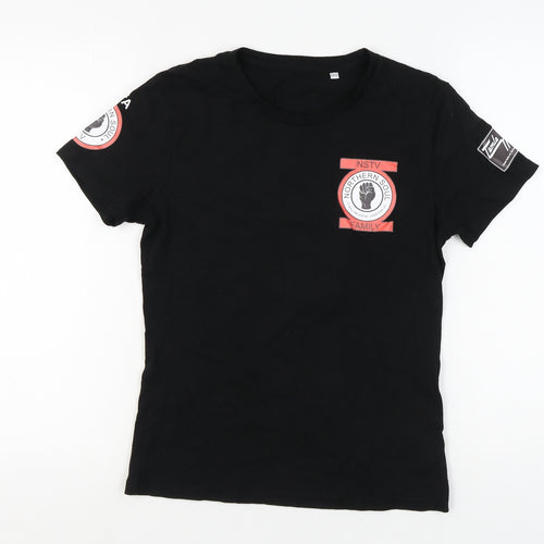 Tamla Motown Black Unisex M T-Shirt Short Sleeve