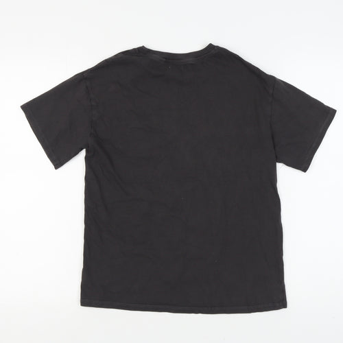 NEXT Girls Black Cosmic Graphic T-Shirt 12 Years