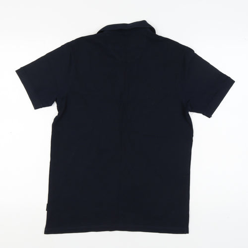 Burton Menswear Men's Black Polo Shirt, Size S