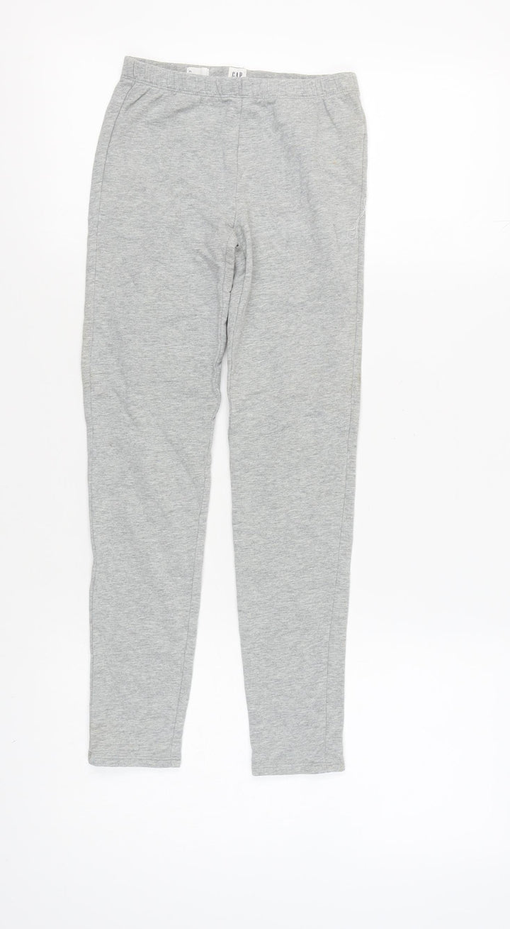 GAP Girls Grey XL Leggings, Cotton Elastane Blend