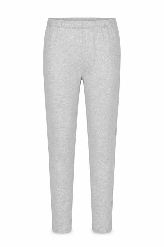 Front view of Gap girls’ grey xl leggings, cotton elastane blend