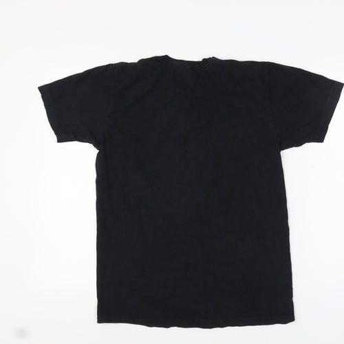 Plain Bear Men's Black Graphic T-Shirt M