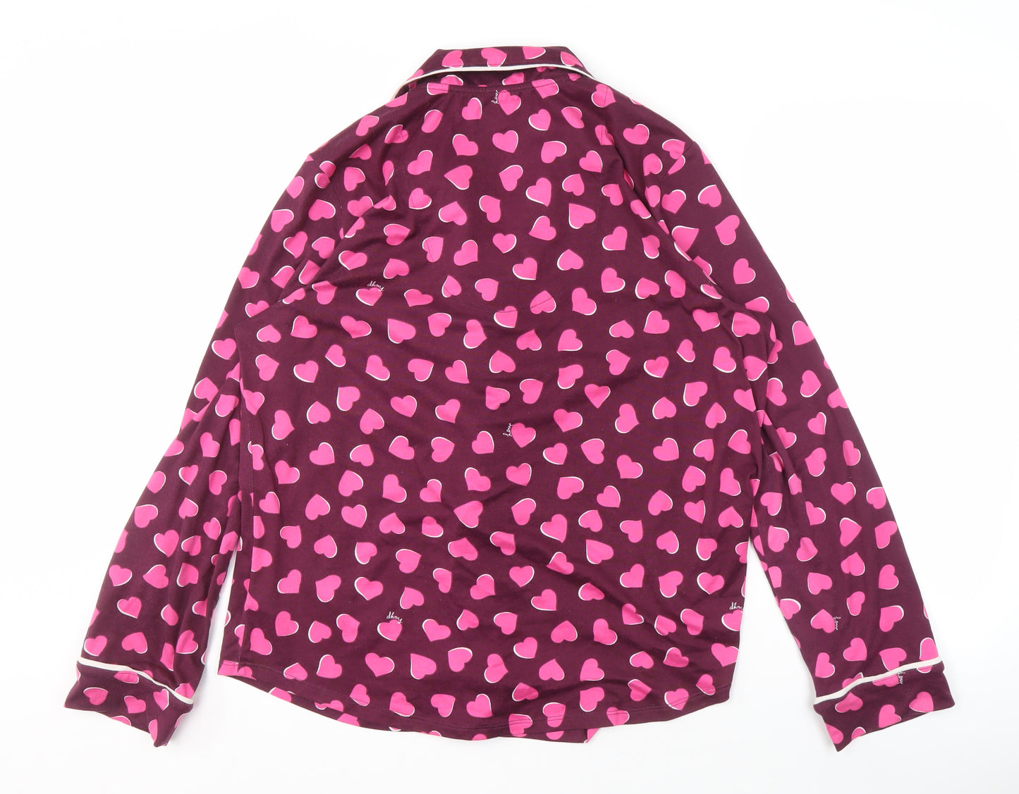 DKNY Women's Multicoloured Pyjama Top - Size L