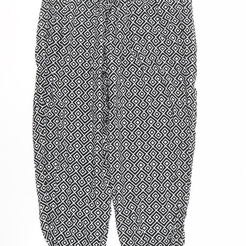 Marks and Spencer Women's Black Harem Trousers Size 8