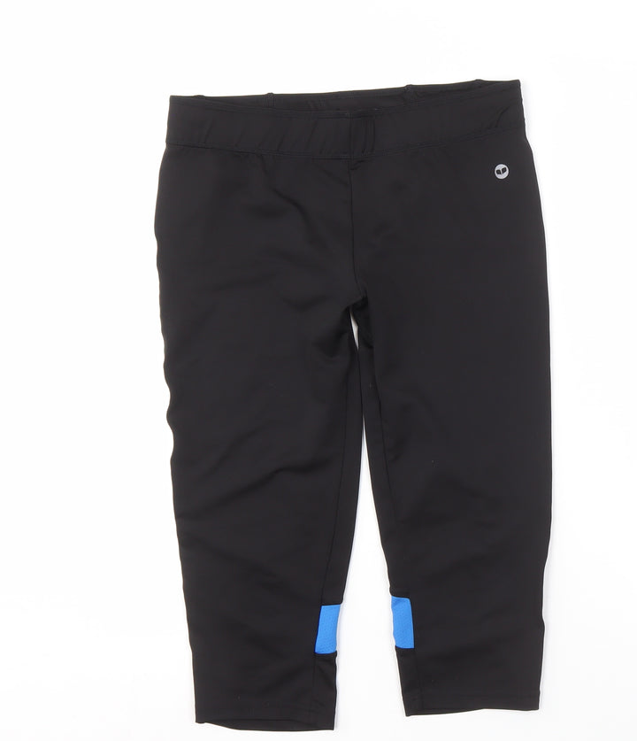 Pure Simple Women's Black Cropped Trousers Size 10