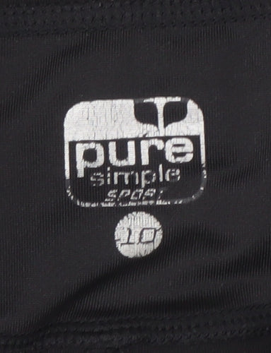 Pure Simple Women's Black Cropped Trousers Size 10