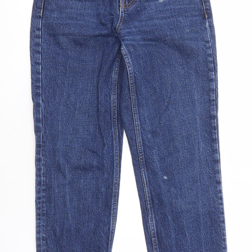Topshop Women's Blue Straight Jeans Size 4
