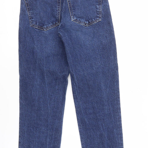 Topshop Women's Blue Straight Jeans Size 4