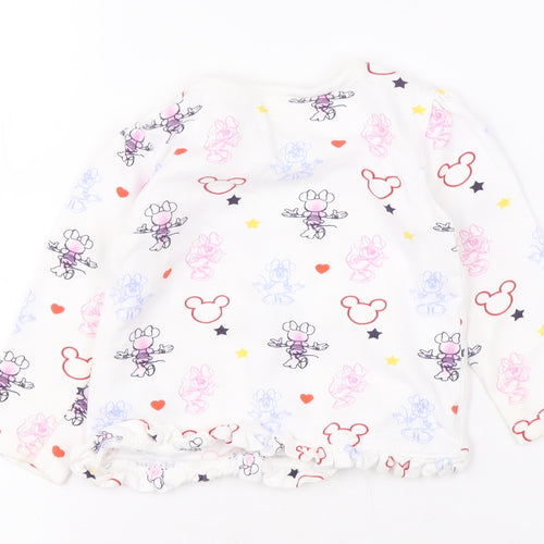 Disney Unisex Baby T-Shirt 9-12 Months Multicoloured Round Neck