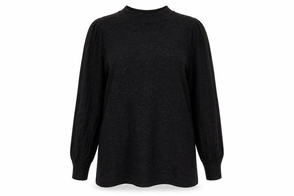 Front view of Wallis Women's Black Long Sleeve Jumper L