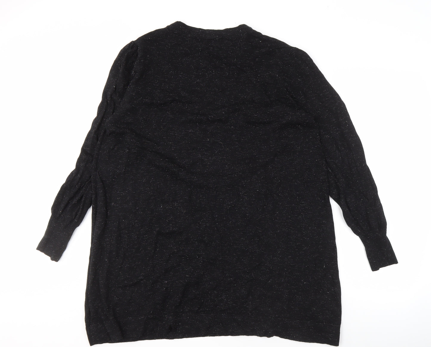 Wallis Women's Black Long Sleeve Jumper L