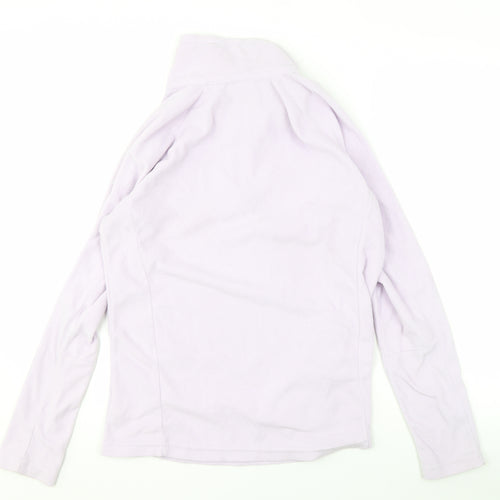 Columbia Women's Purple 1/4 Zip Pullover Sweatshirt