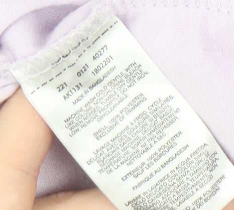 Columbia Women's Purple 1/4 Zip Pullover Sweatshirt