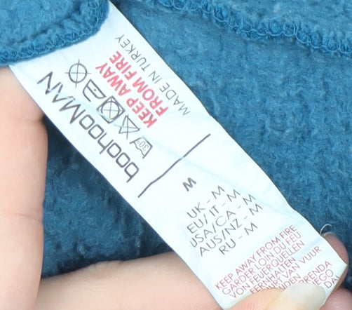 BoohooMAN Blue Men's M Graphic Pullover Sweatshirt