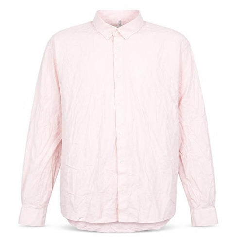 Marks and Spencer Men's Pink 2XL Slim Fit Shirt
