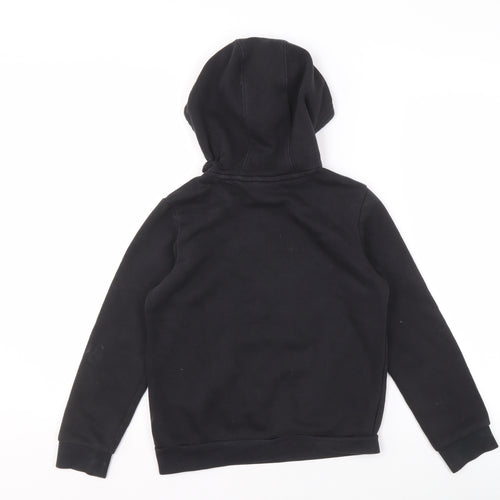 Adidas Boys Black Pullover Hoodie 9-10 Years