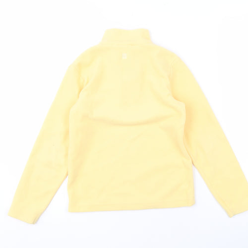 Mountain Warehouse Girls Yellow Fleece Sweatshirt 7-8 Years