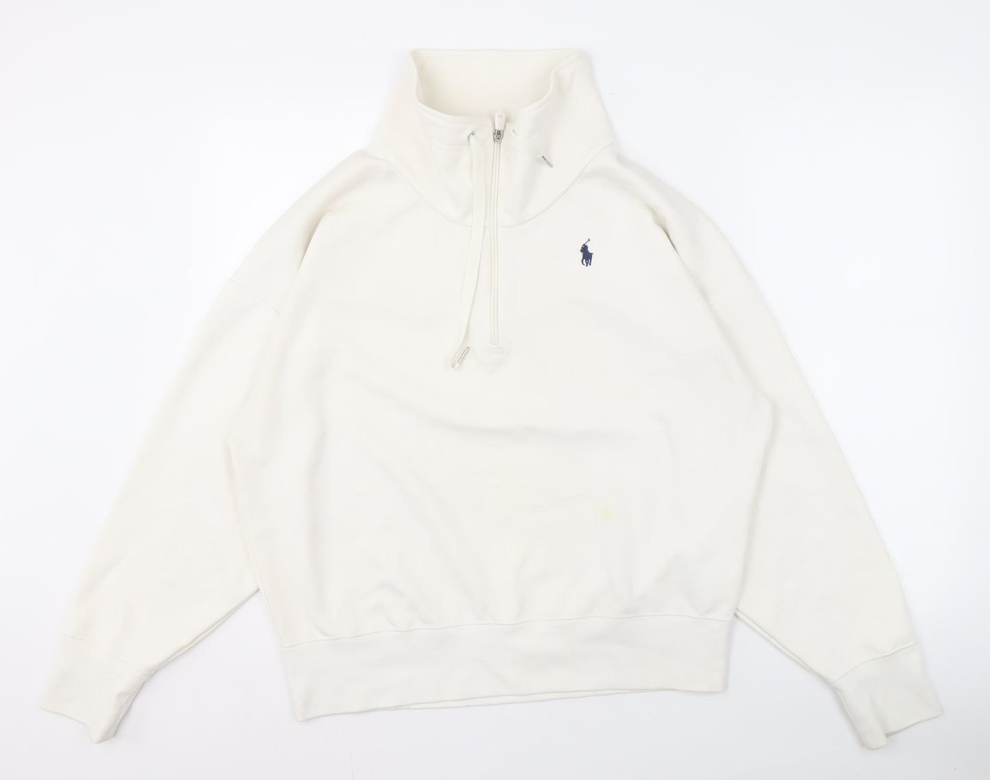 Polo Ralph Lauren Men's White Large Sweatshirt