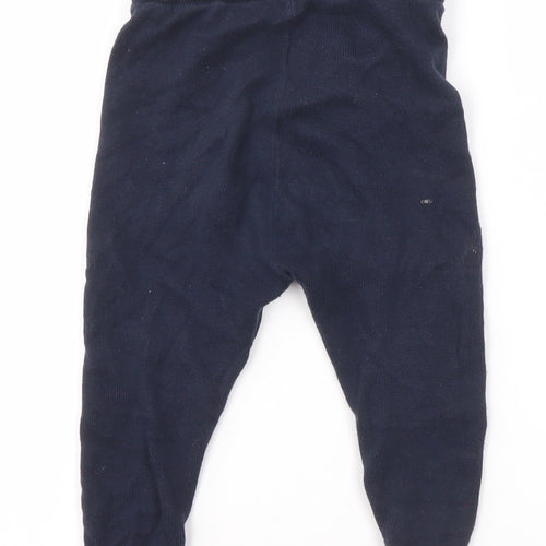 Mamas & Papas Unisex Baby Blue Jogger Trousers, 12-18 Months