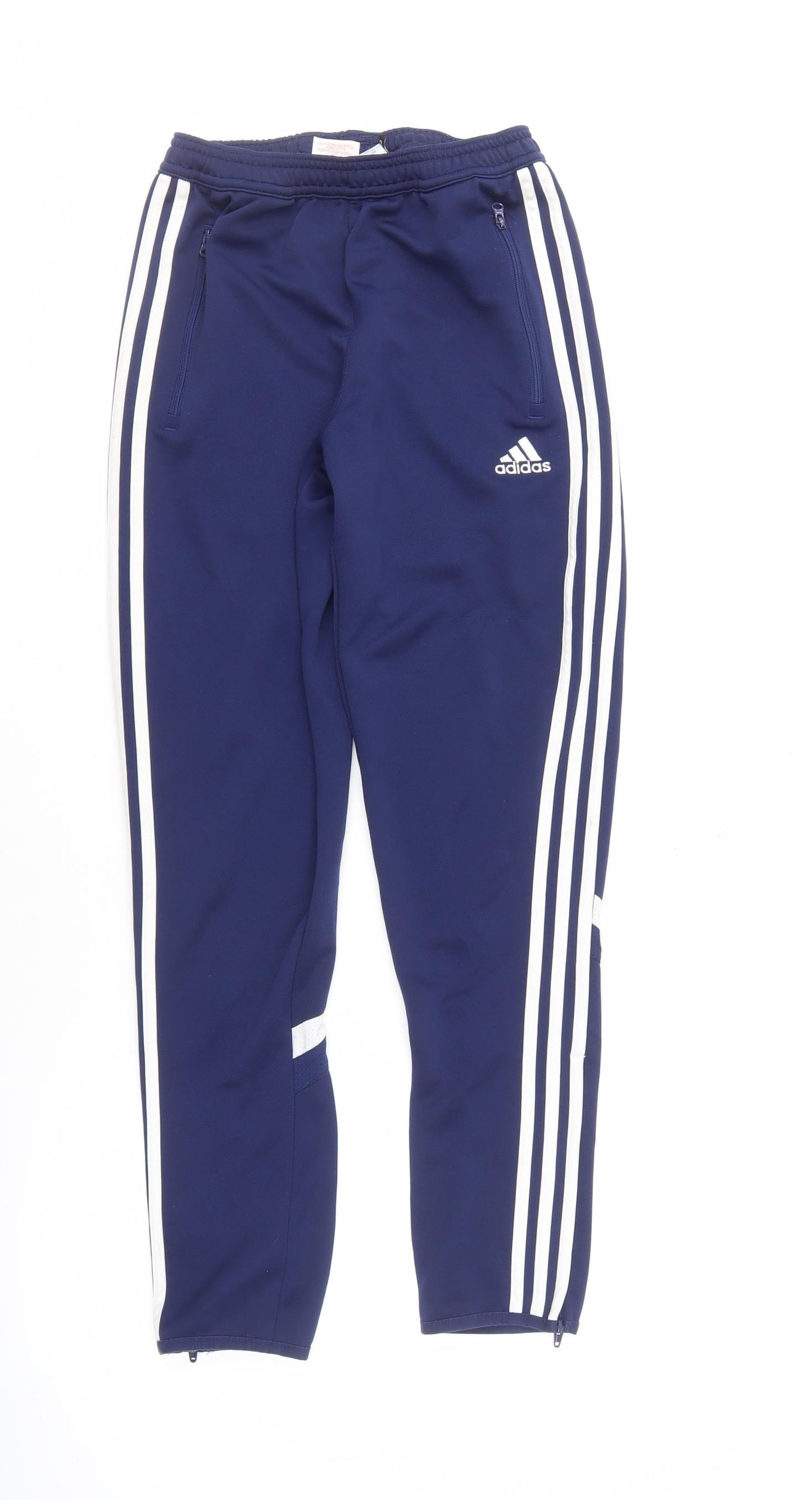 Adidas Boys Blue Track Pants, Size 12, Comfortable & Stylish