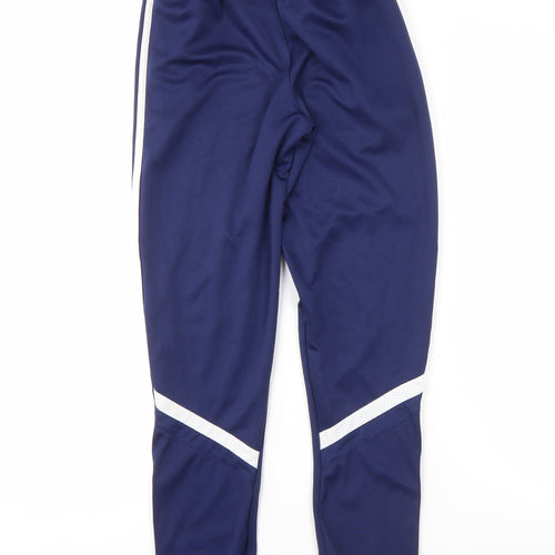 Adidas Boys Blue Track Pants, Size 12, Comfortable & Stylish