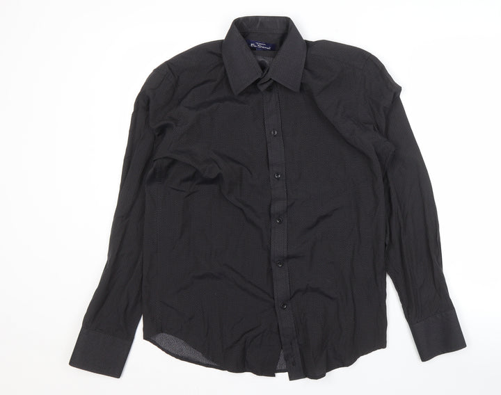 Ben Sherman Men's Black Long Sleeve Shirt S