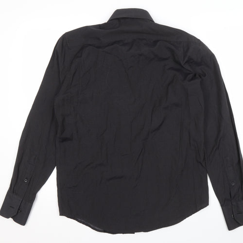 Ben Sherman Men's Black Long Sleeve Shirt S