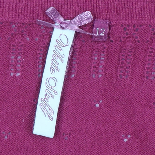 White Stuff Women's Pink Shift Dress Size 12