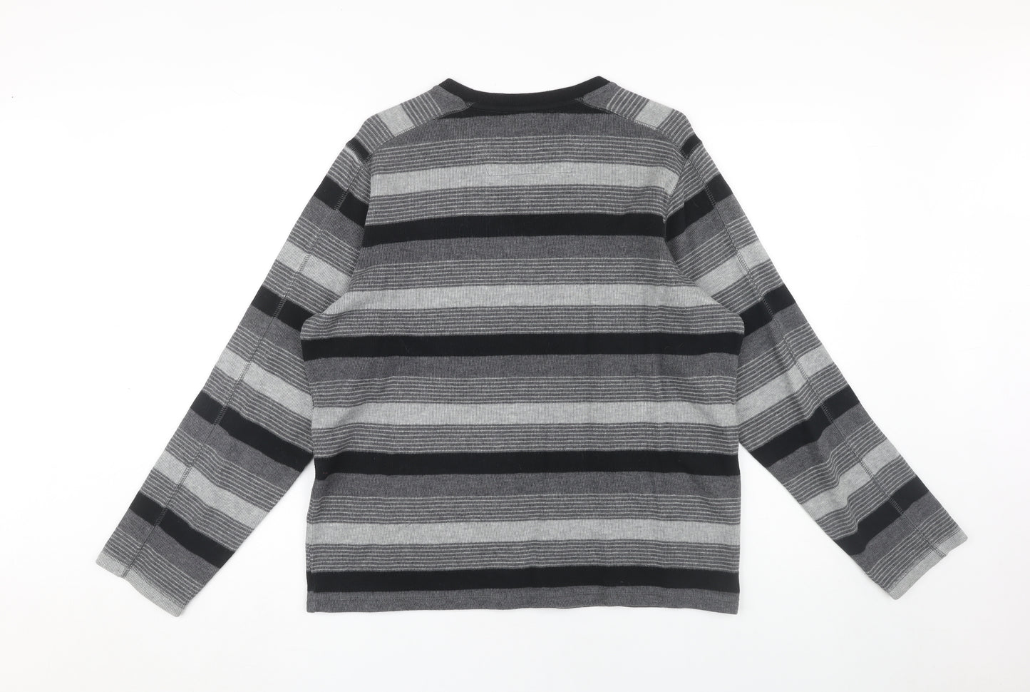 Jasper Conran Men's Grey V-Neck Pullover M