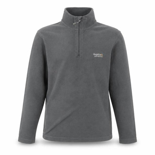 Regatta Grey Men's Fleece Sweatshirt S with Logo