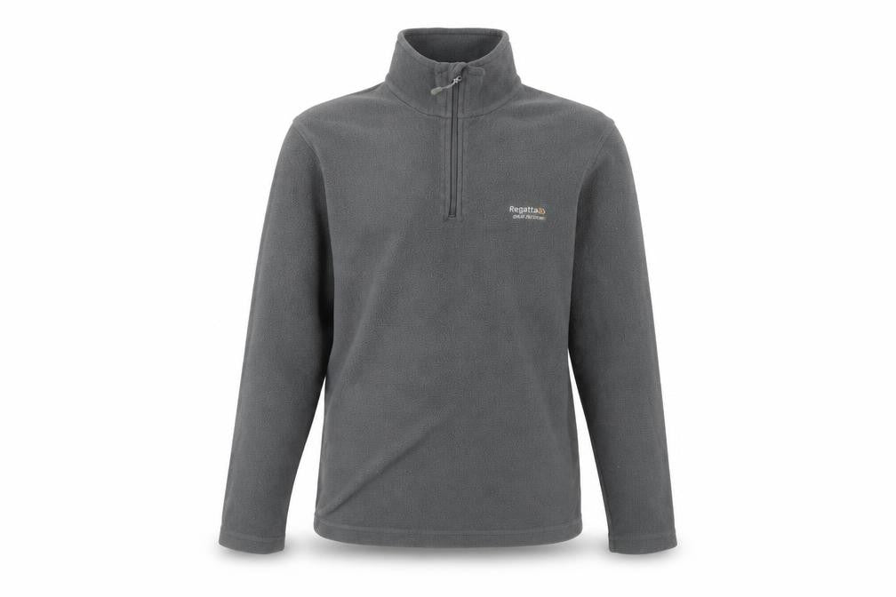 Regatta Grey Men's Fleece Sweatshirt S with Logo