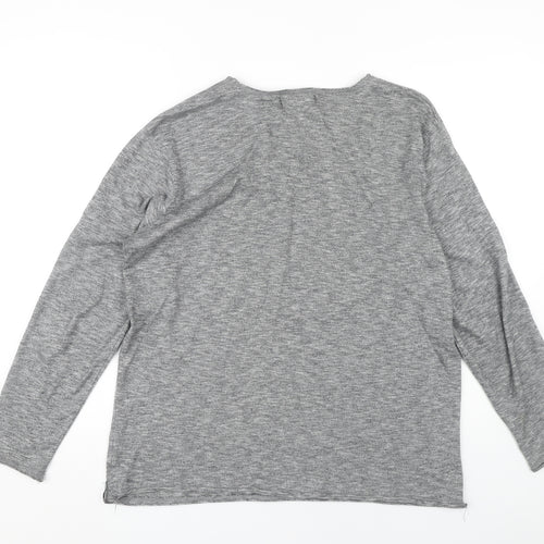 Billabong Women's Grey Pullover Jumper Size M