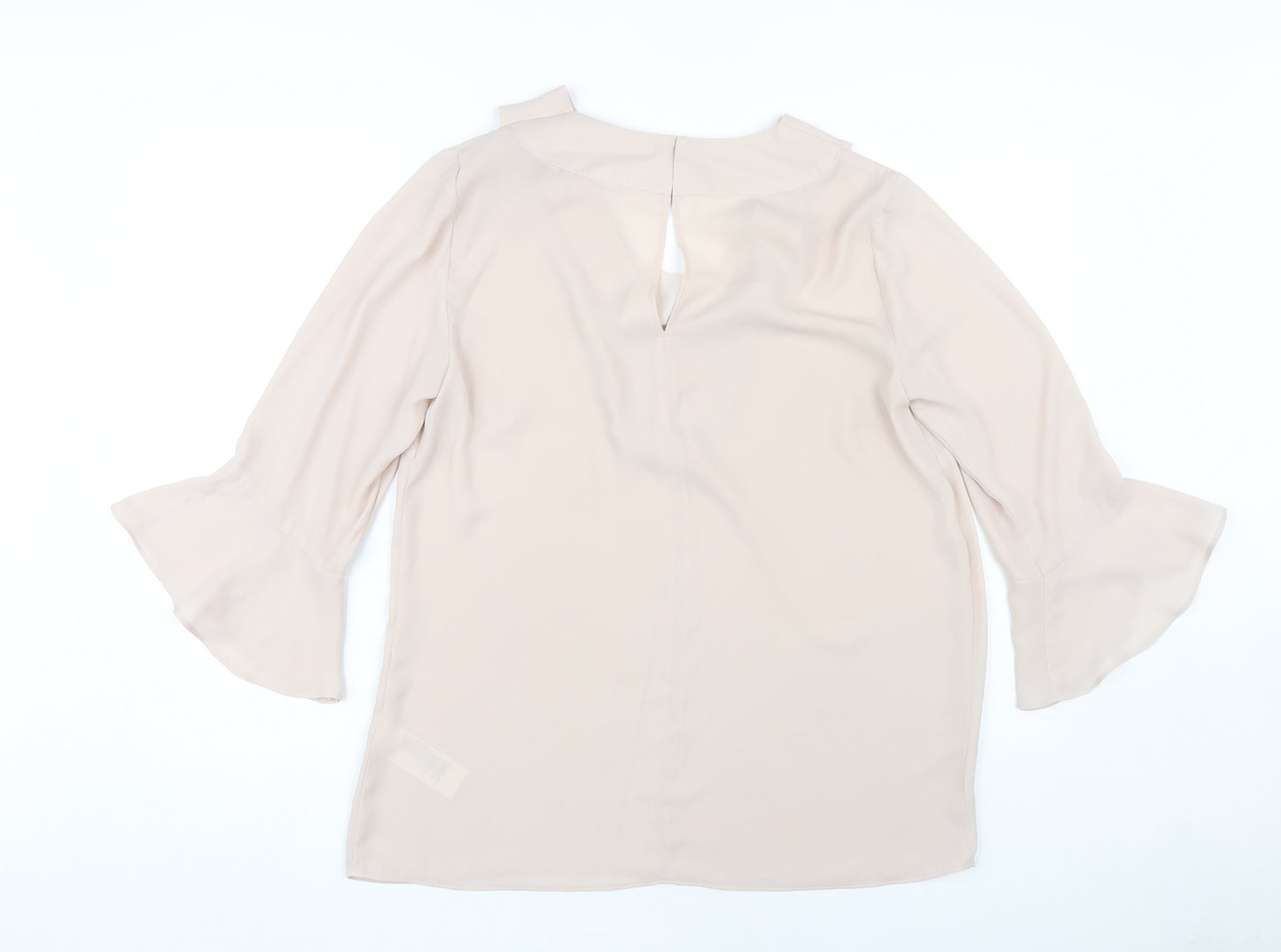 Jasper Conran Beige Women's Blouse Size 14