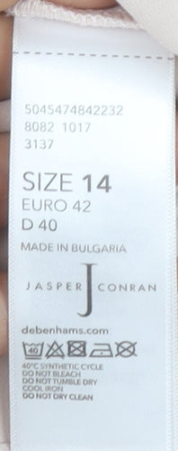 Jasper Conran Beige Women's Blouse Size 14