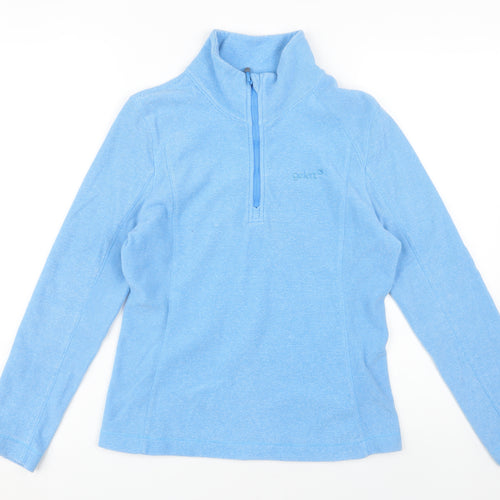 Gelert Women's Blue Henley Sweatshirt Size 8