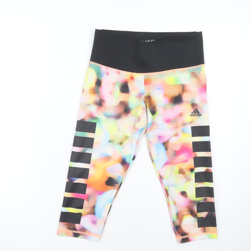 Adidas Women's Multicoloured Capri Leggings S