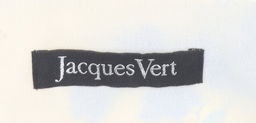Jacques Vert Women’s Yellow Floral Chiffon Blouse Size 12
