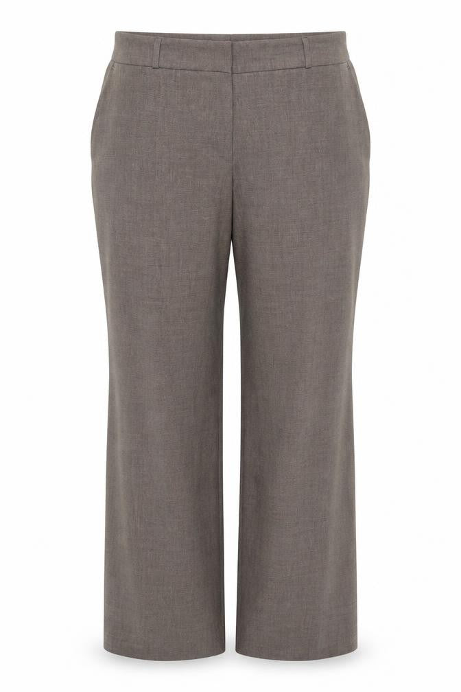 Front view of s.Oliver Women's Brown Dress Pants UK 20